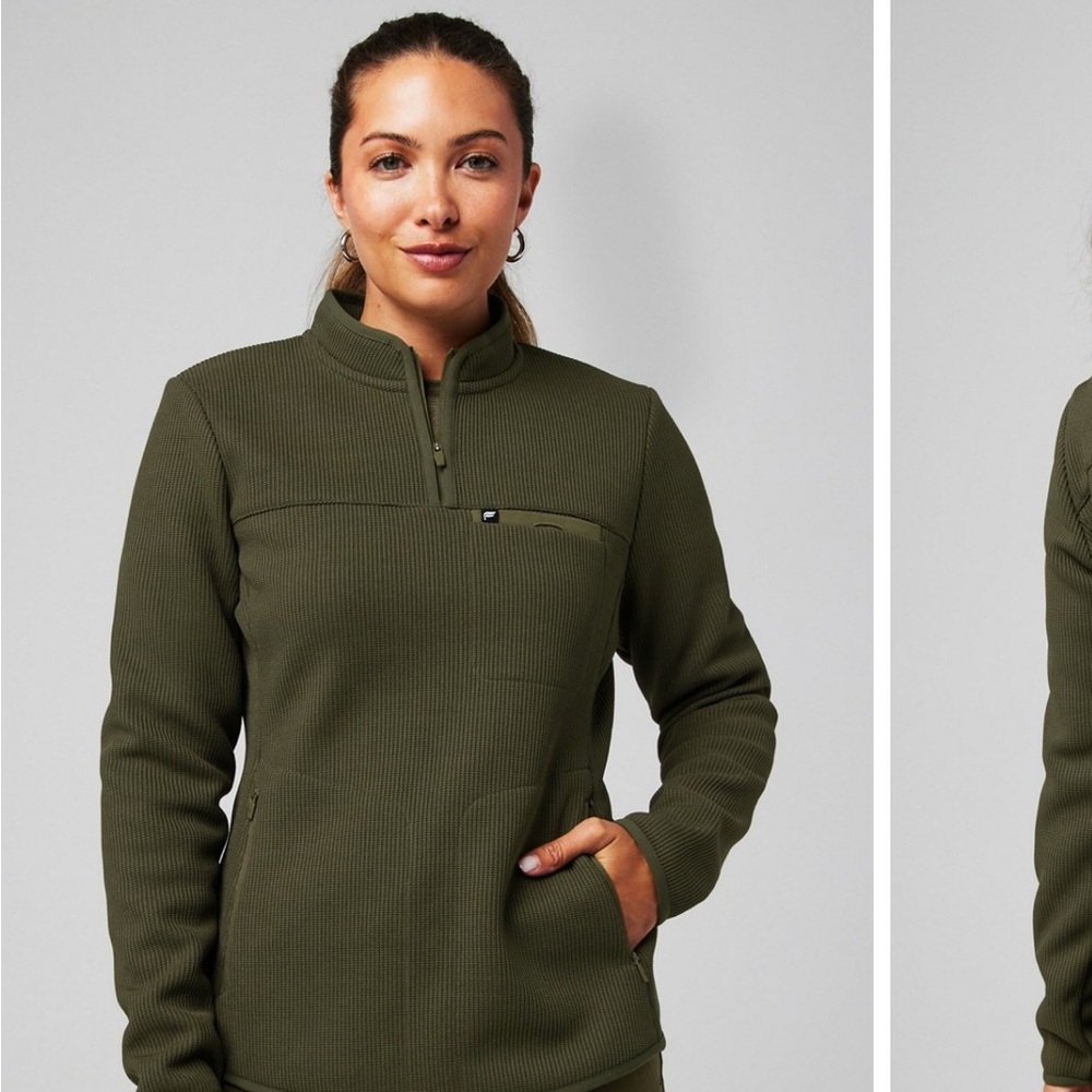 Fabletics Utility Jacket In Olive - image 1